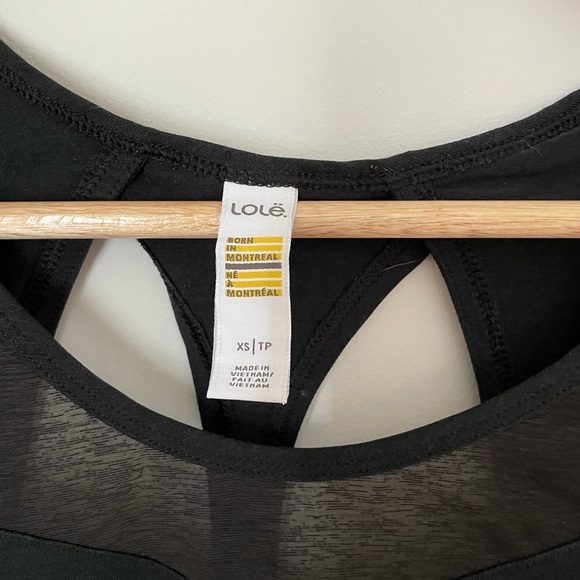 Women’s black XS Lolë t-shirt - Picture 2 of 4